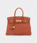 HM BK 30 Leather Tote Timeless Luxury Classic