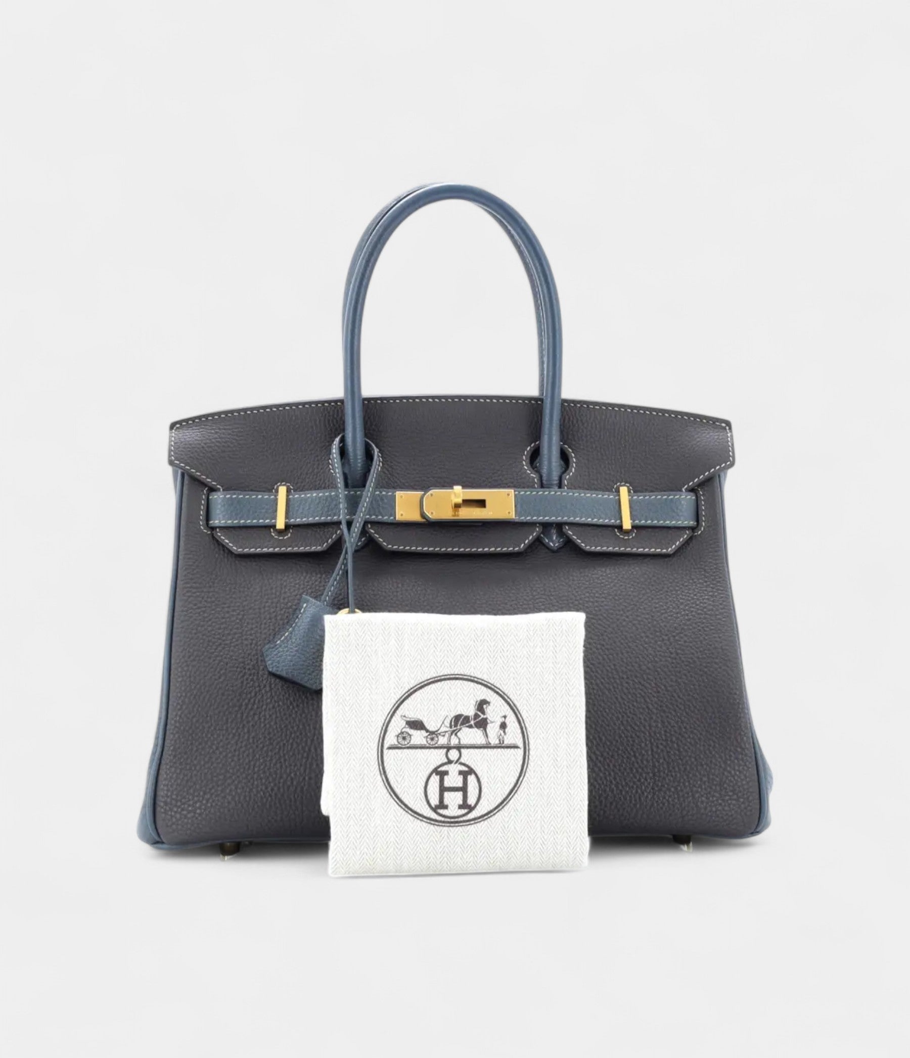 HM BK 30 Leather Tote A Timeless Luxury Classic