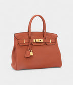HM BK 30 Leather Tote Timeless Luxury Classic