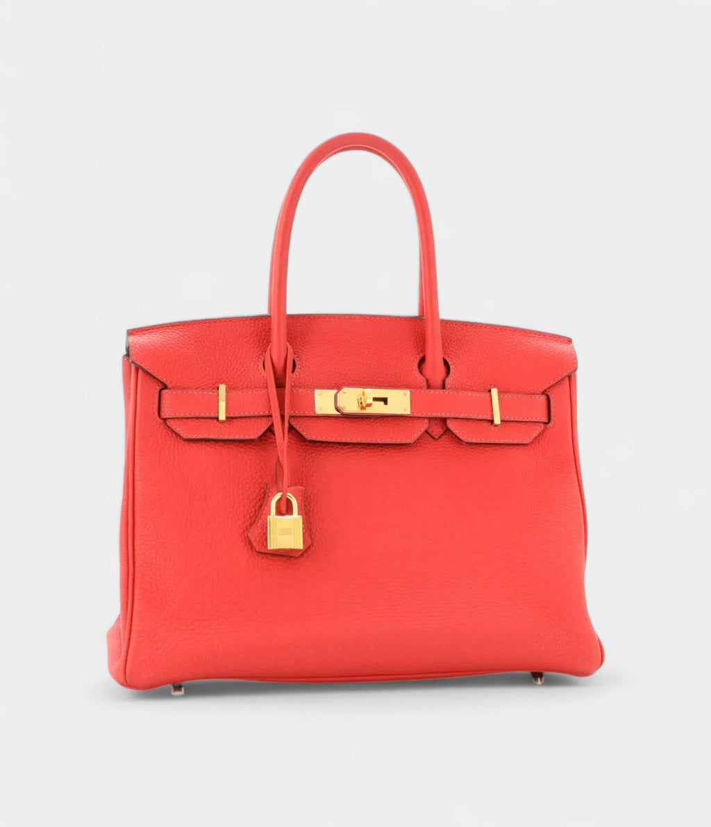 HM BK 30 Leather Tote A Timeless Luxury Masterpiece