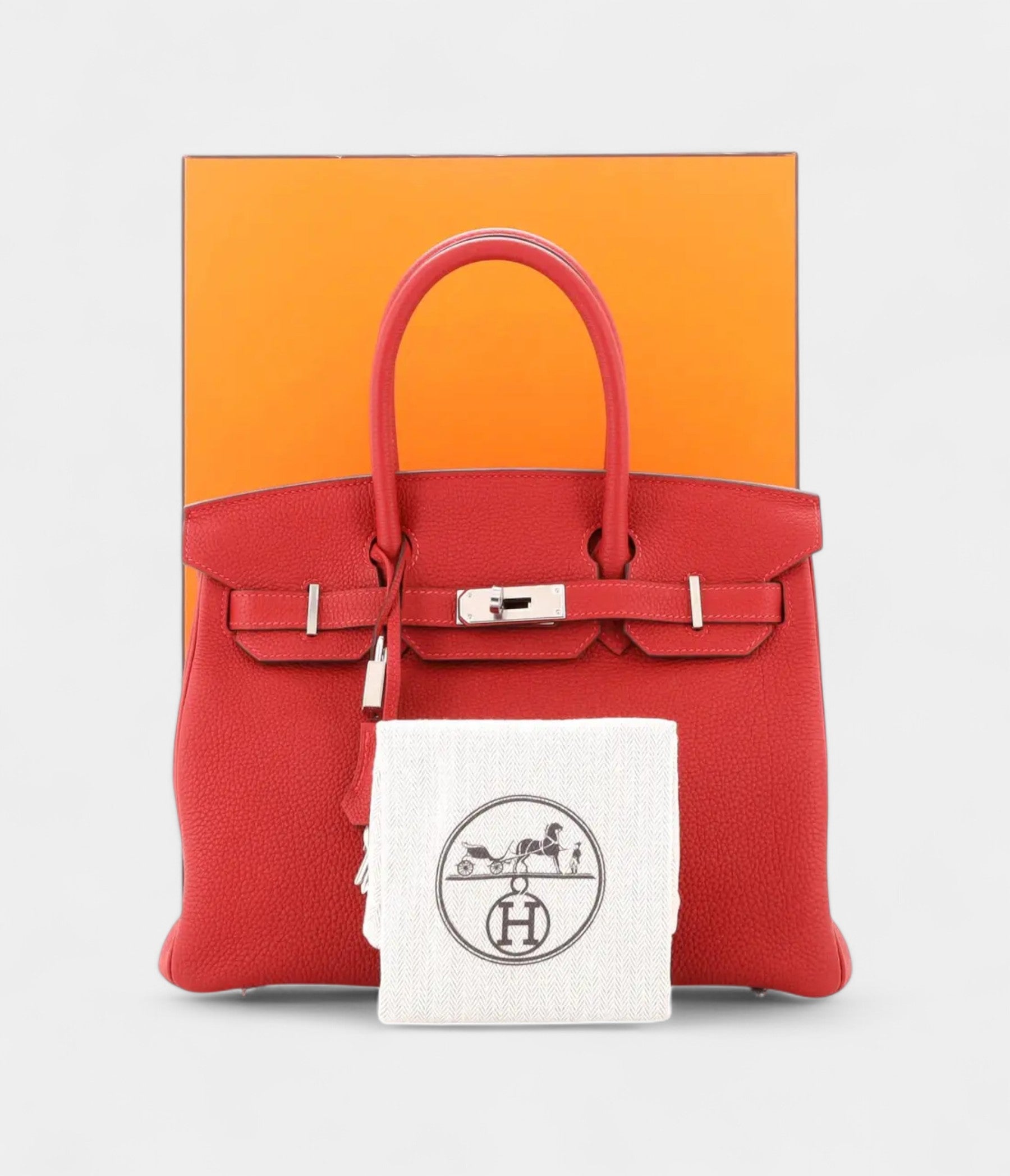 HM BK 30 Leather Tote A Timeless Statement of Luxury