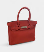 HM BK 30 Leather Tote A Timeless Symbol of Luxury and Elegance