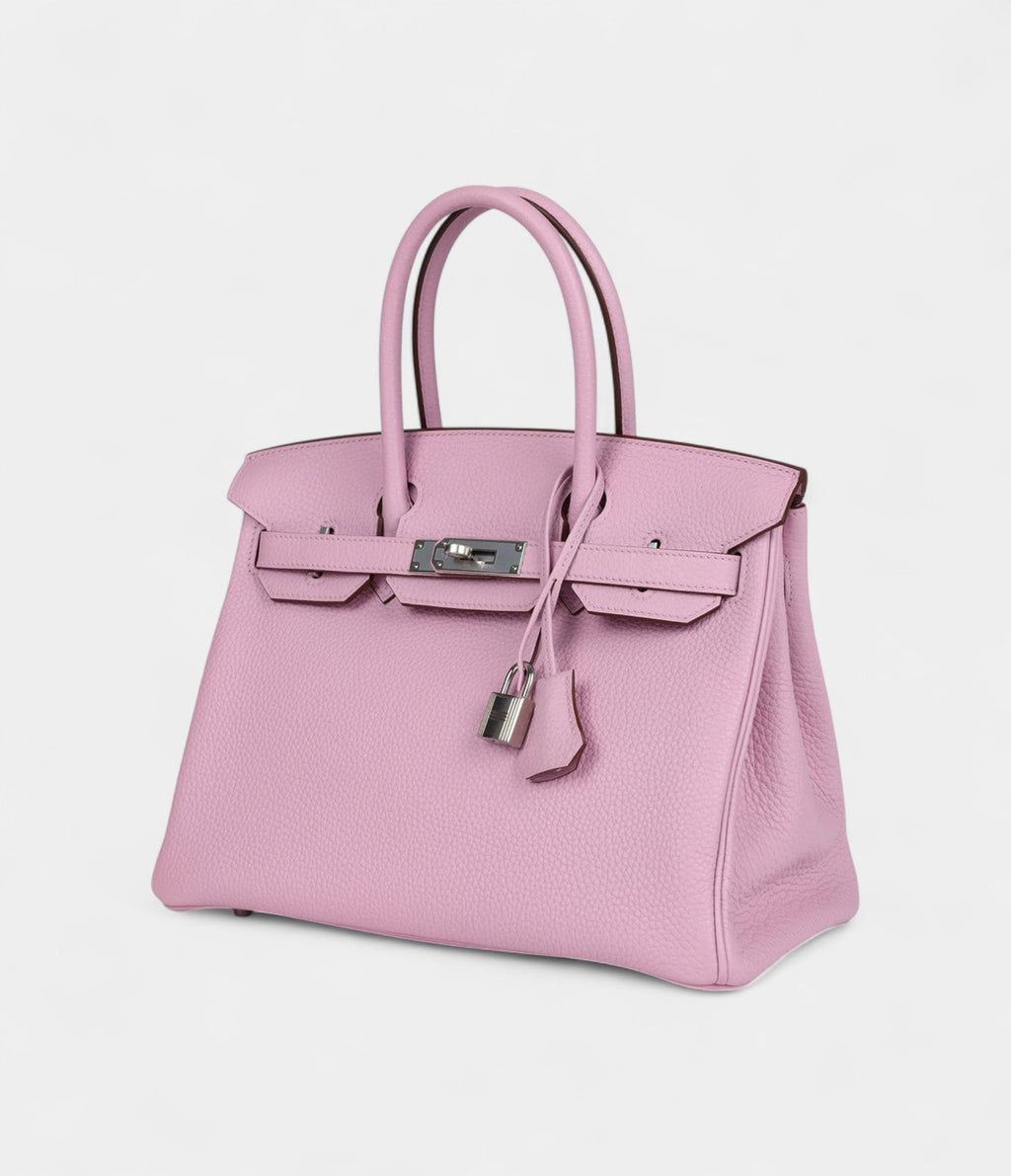 HM BK 30 Mauve Sylvestre Clemence Palladium Hardware