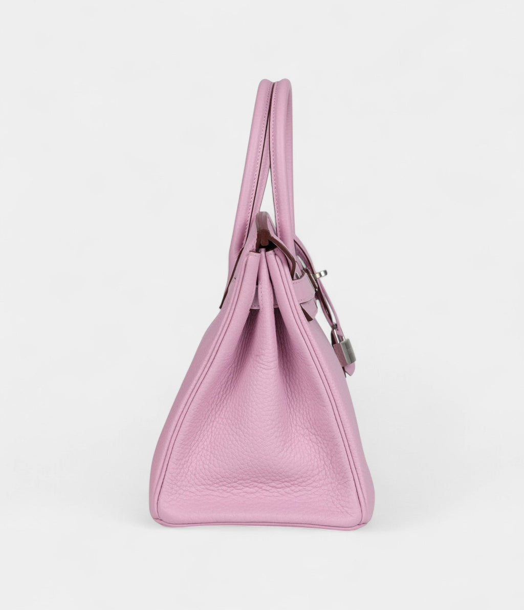 HM BK 30 Mauve Sylvestre Clemence Palladium Hardware