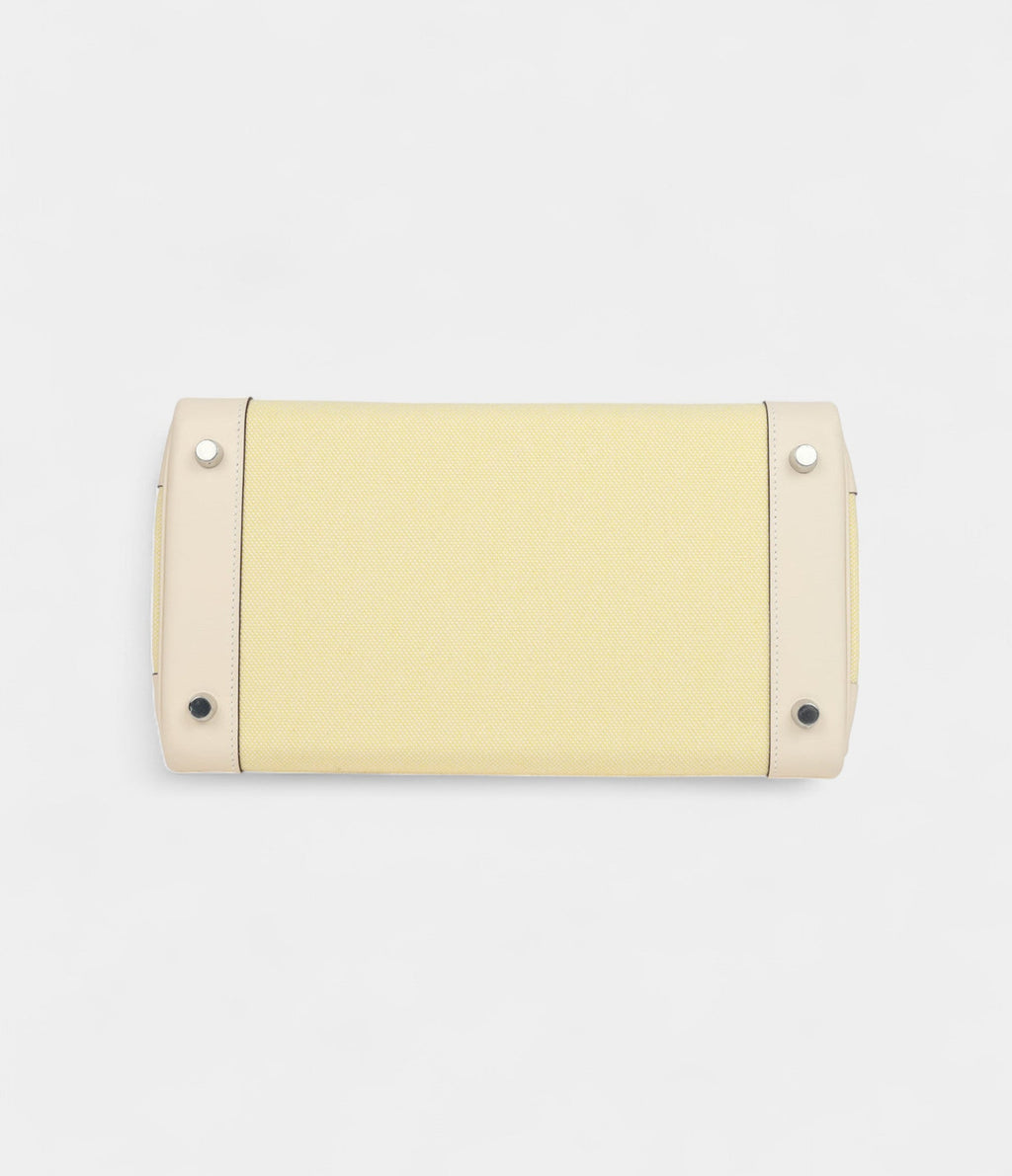 HM BK 30 Nata Swift and Jaune Poussin Toile Palladium Hardware