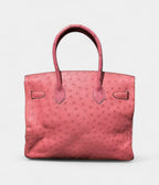 HM BK 30 Pink Leather Handbag A Timeless Icon of Luxury