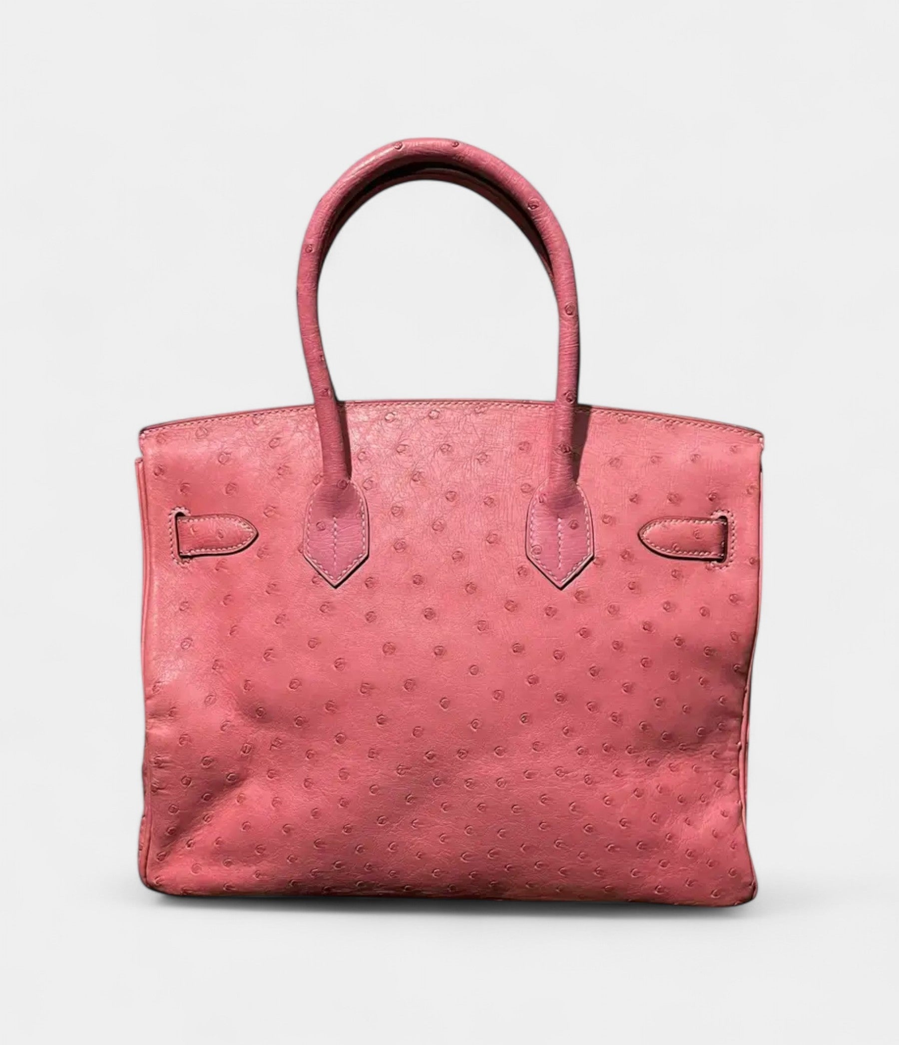 HM BK 30 Pink Leather Handbag A Timeless Icon of Luxury
