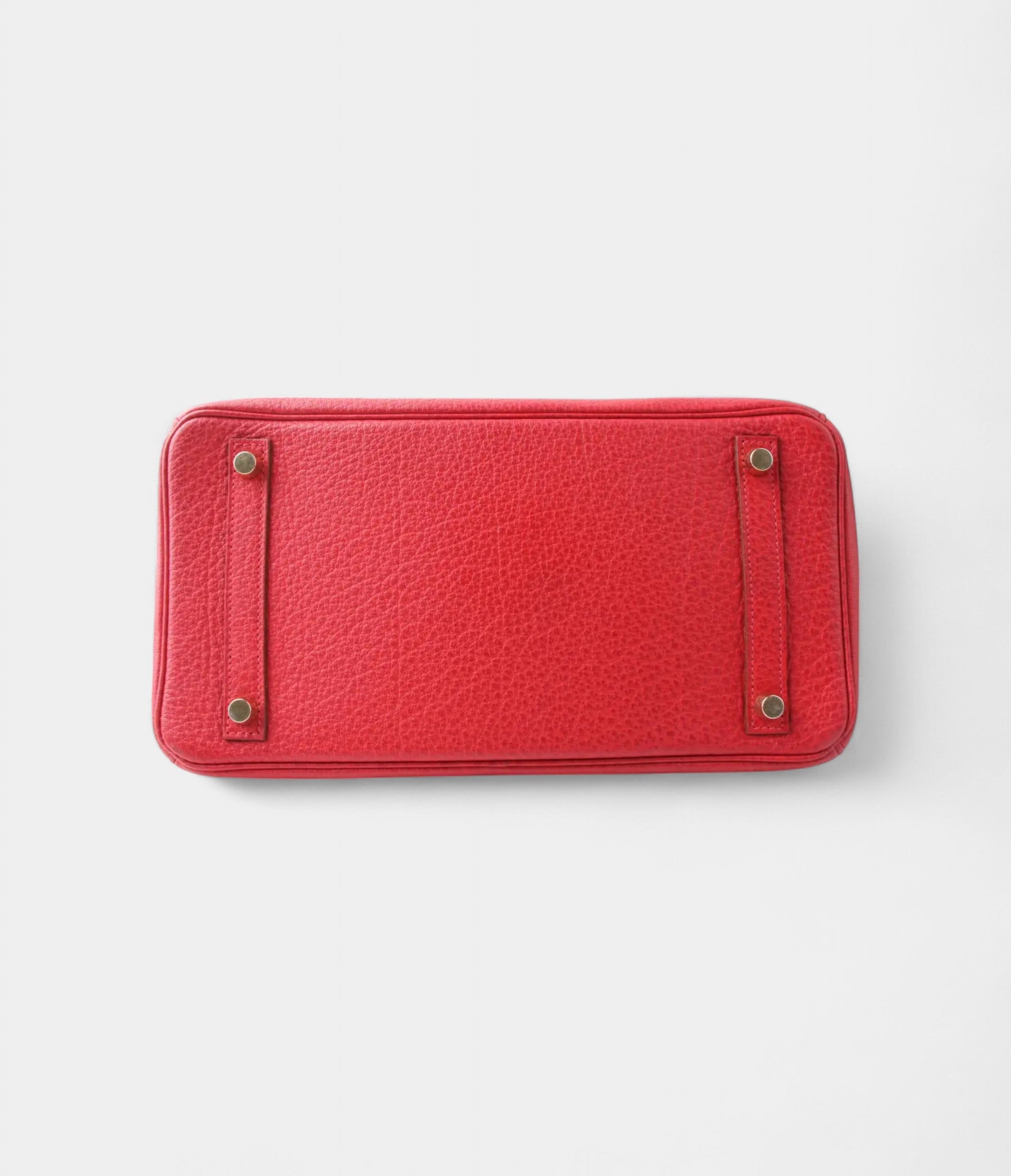 HM BK 30 Red Leather Handbag A Timeless Icon of Luxury