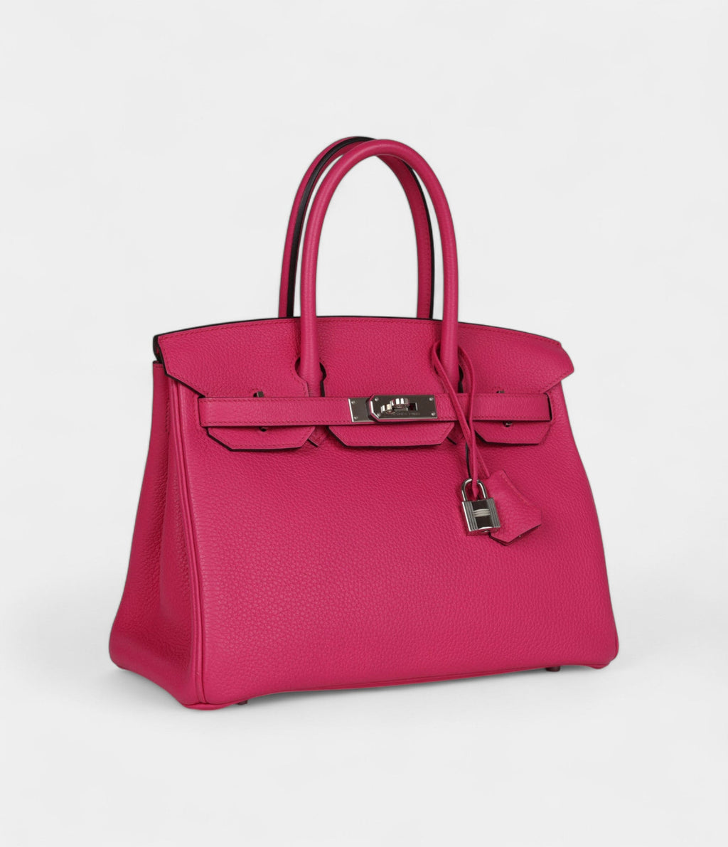 HM BK 30 Rose Shocking Clemence Palladium Hardware