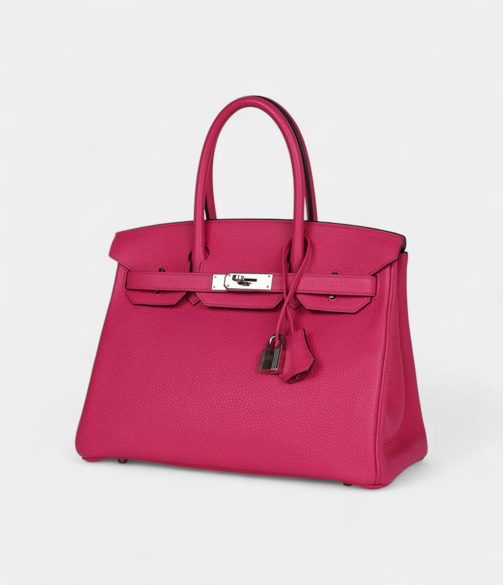 HM BK 30 Rose Shocking Clemence Palladium Hardware