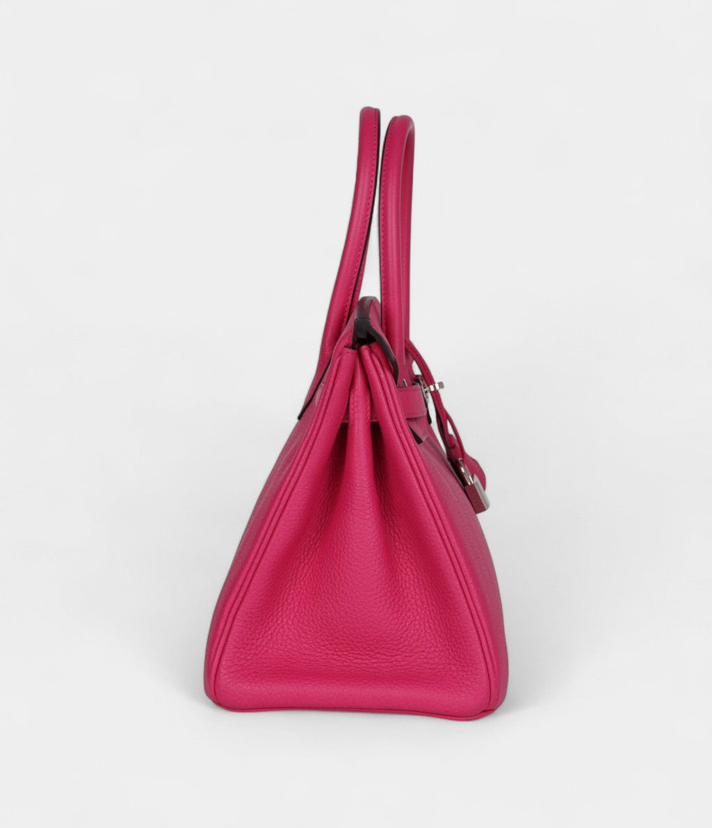 HM BK 30 Rose Shocking Clemence Palladium Hardware