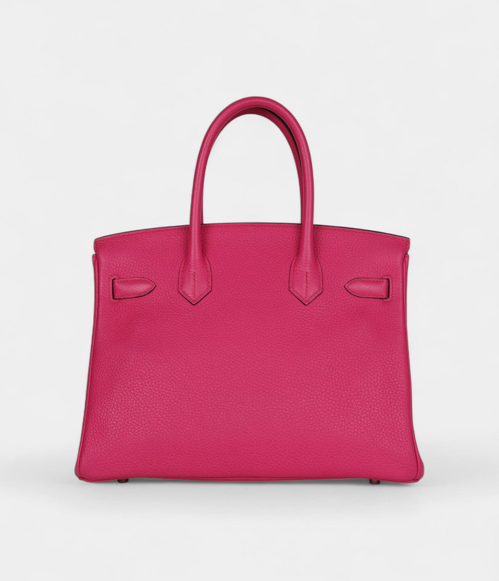 HM BK 30 Rose Shocking Clemence Palladium Hardware