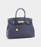 HM BK 30 The Ultimate Leather Tote of Prestige