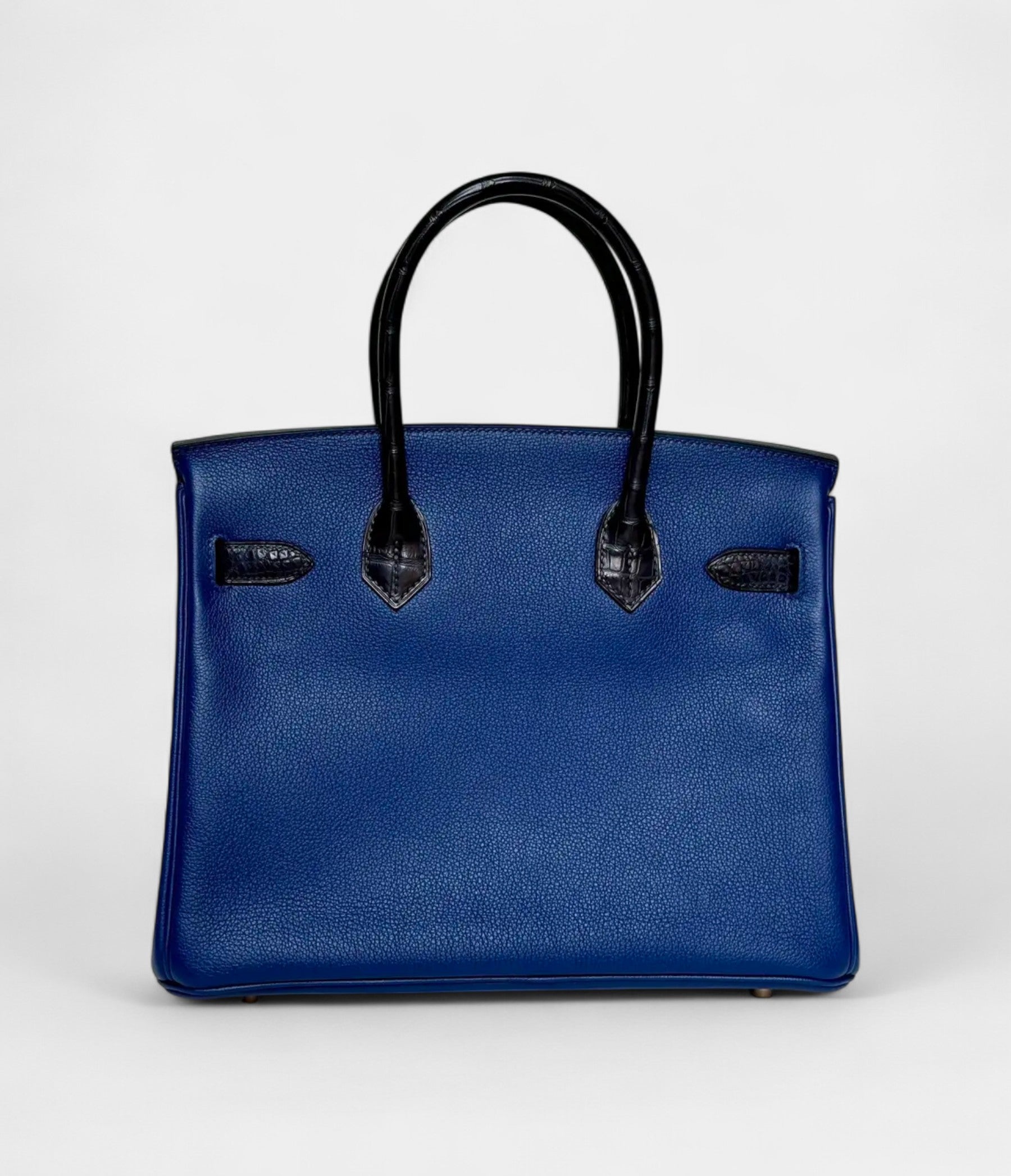 Hermes BK 30 Touch Blue Sapphire Handbag
