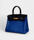 Hermes BK 30 Touch Blue Sapphire Handbag