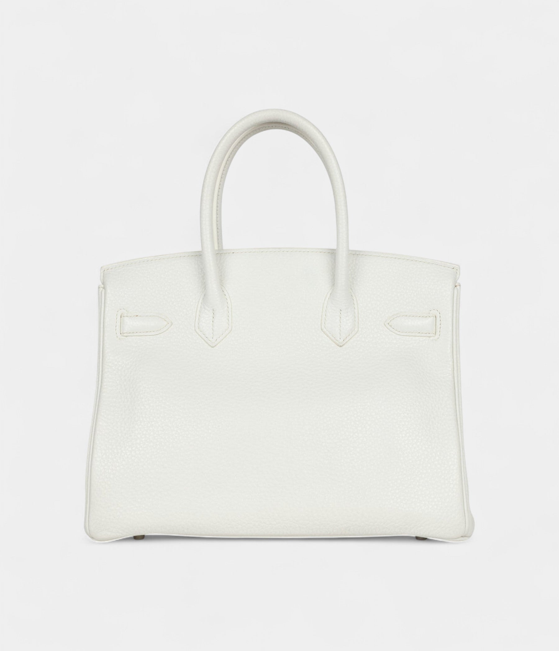 HM BK 30 White Clemence Palladium Hardware
