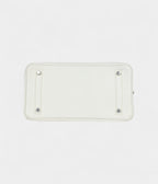 HM BK 30 White Clemence Palladium Hardware