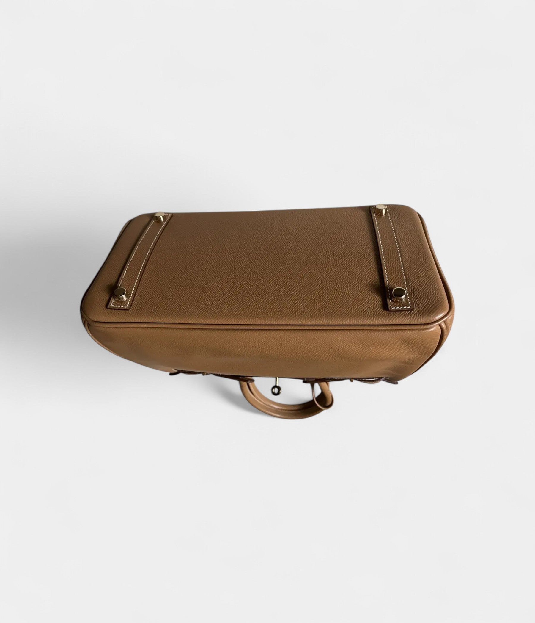 HM BK 30 in Togo Leather with Gold Hardware