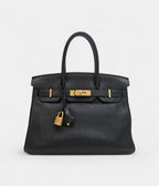 Hermes BK 30 leather satchel
