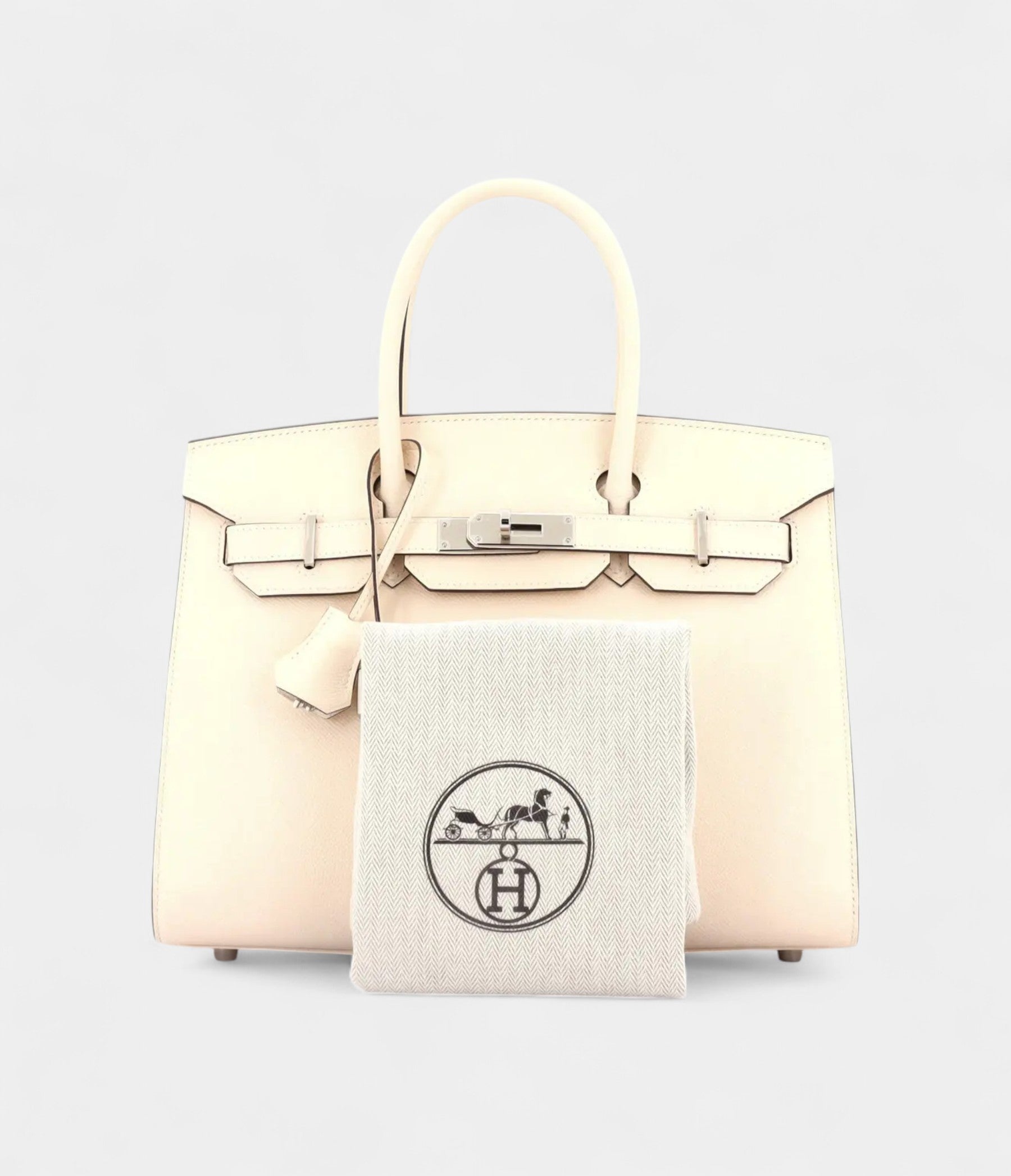 Hermes BK 30 leather tote
