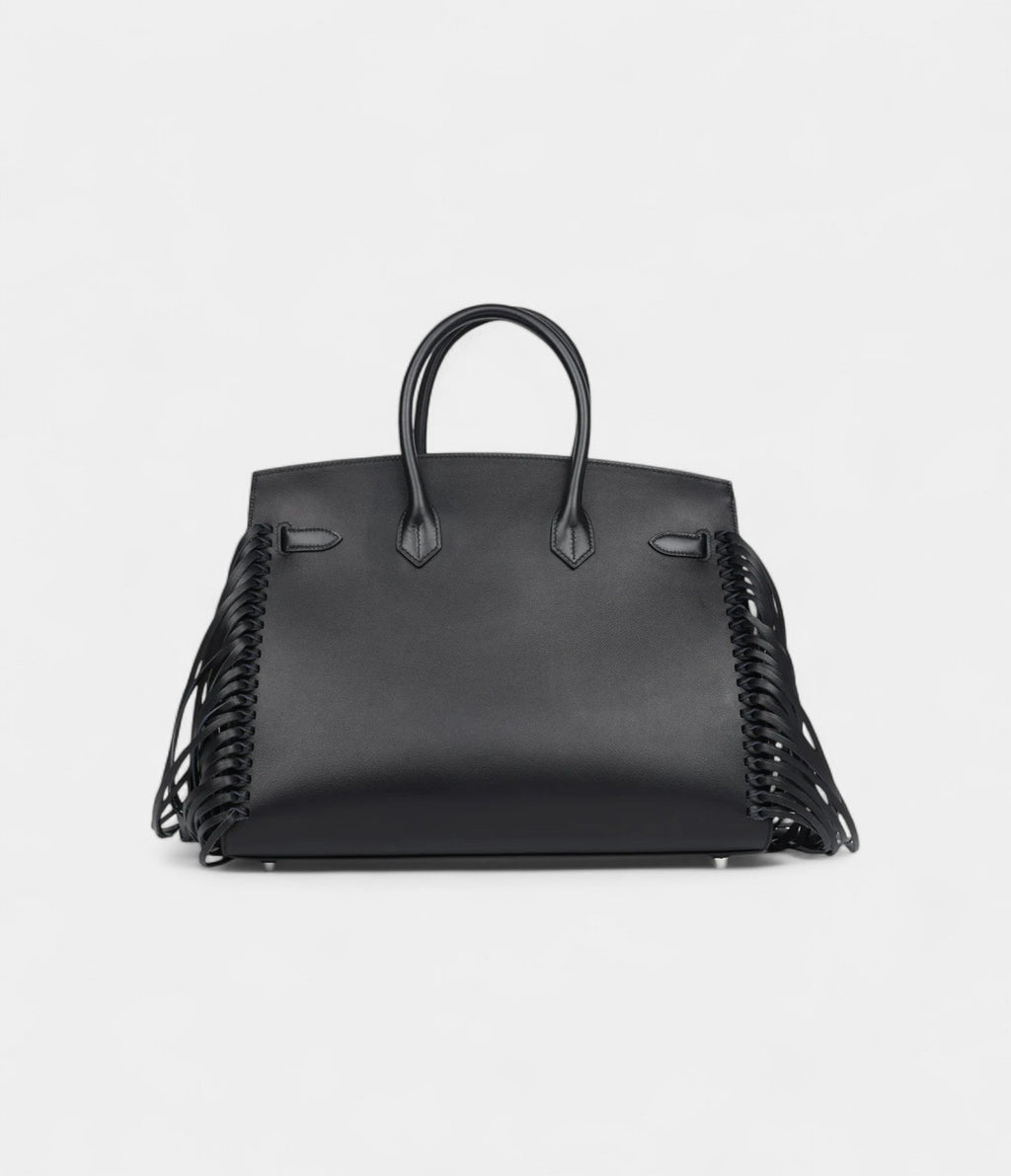HM BK 35 Anate Black Evergrain Palladium Hardware