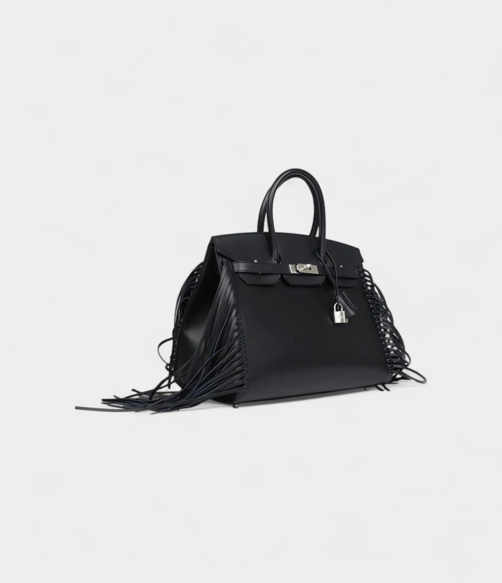 HM BK 35 Anate Black Evergrain Palladium Hardware