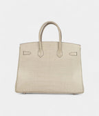 HM BK 35 Beton Matte Alligator Palladium Hardware