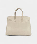 HM BK 35 Beton Matte Alligator Palladium Light Brown Hardware