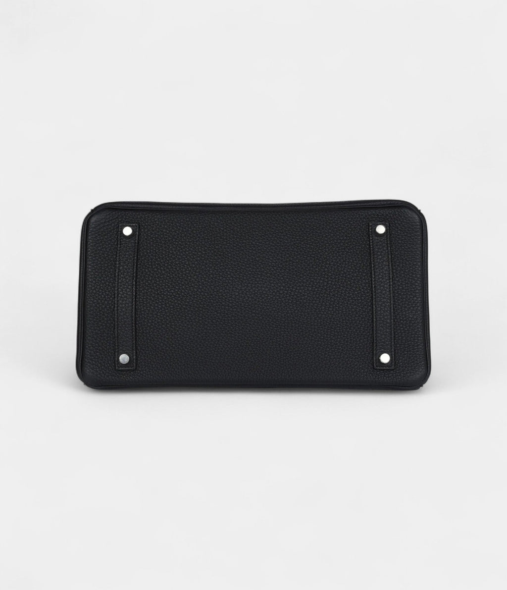 HM BK 35 Black Togo Palladium Hardware