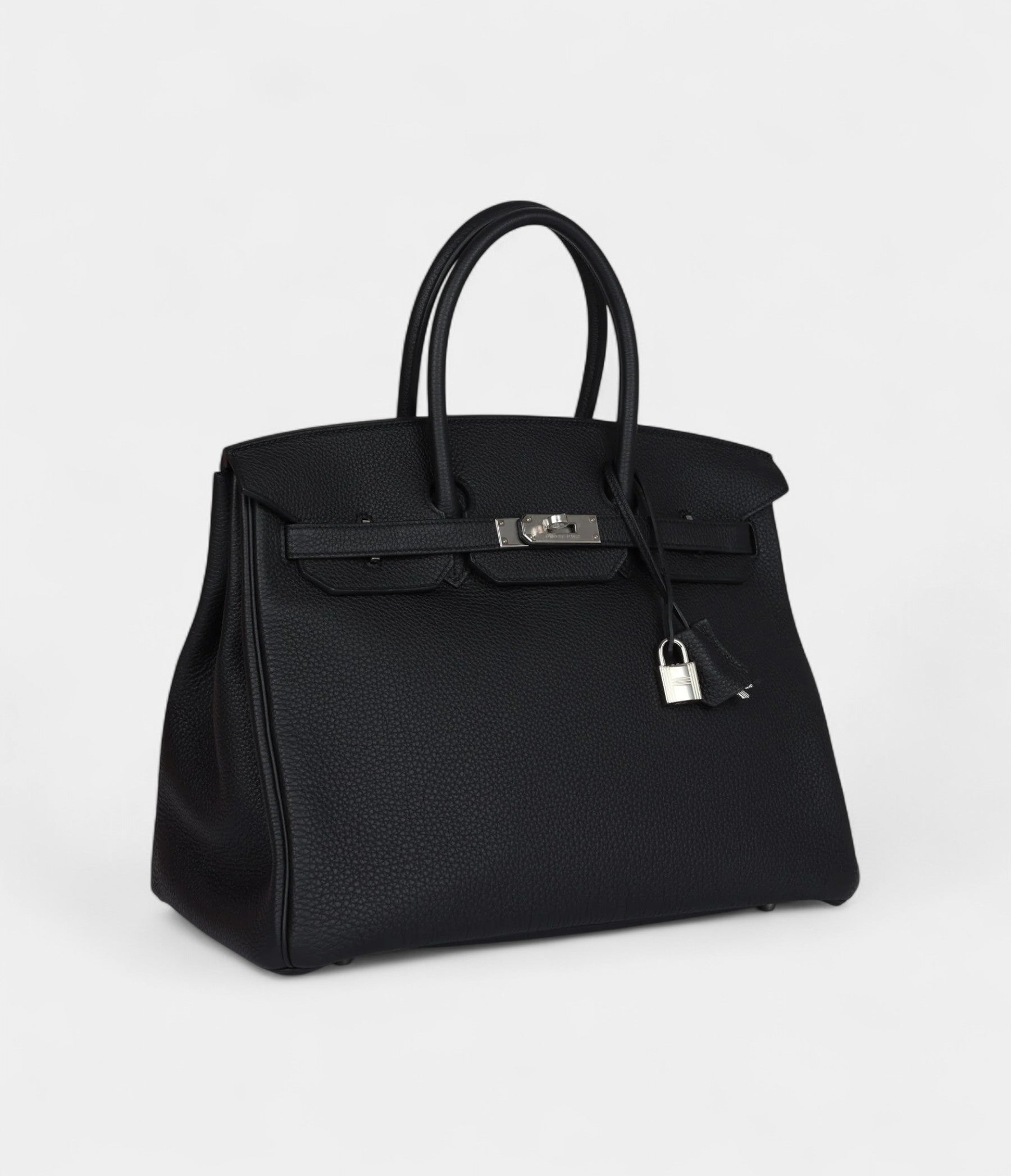 HM BK 35 Black Togo Palladium Hardware