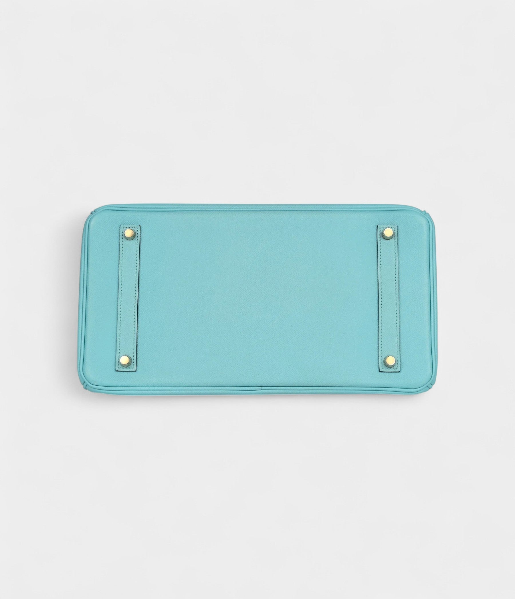HM BK 35 Bleu Atoll Epsom Gold Hardware