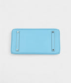 HM BK 35 Bleu Celeste Candy Epsom Palladium Hardware
