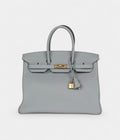 HM BK 35 Bleu Glacier Togo Gold Hardware