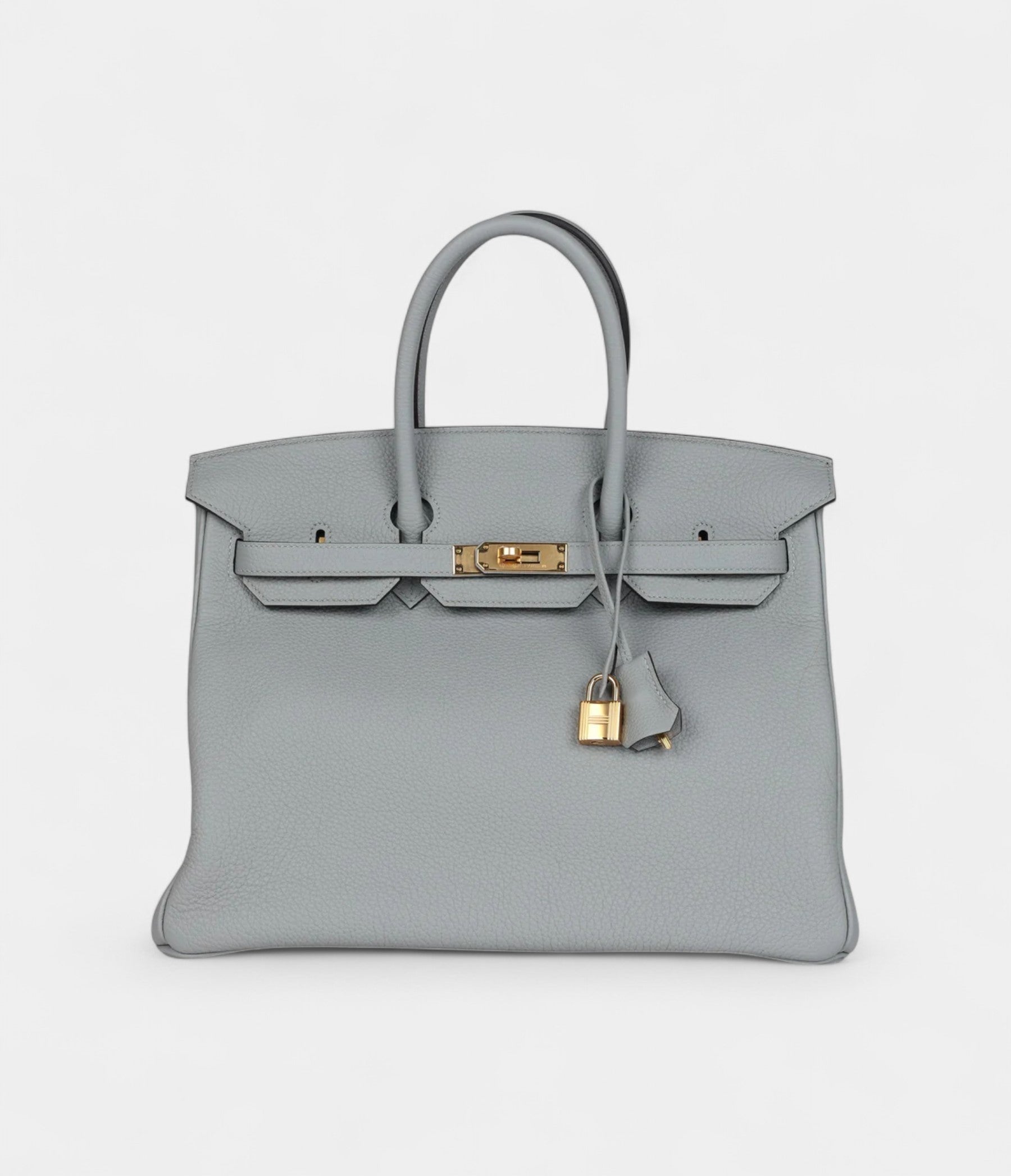 HM BK 35 Bleu Glacier Togo Gold Hardware