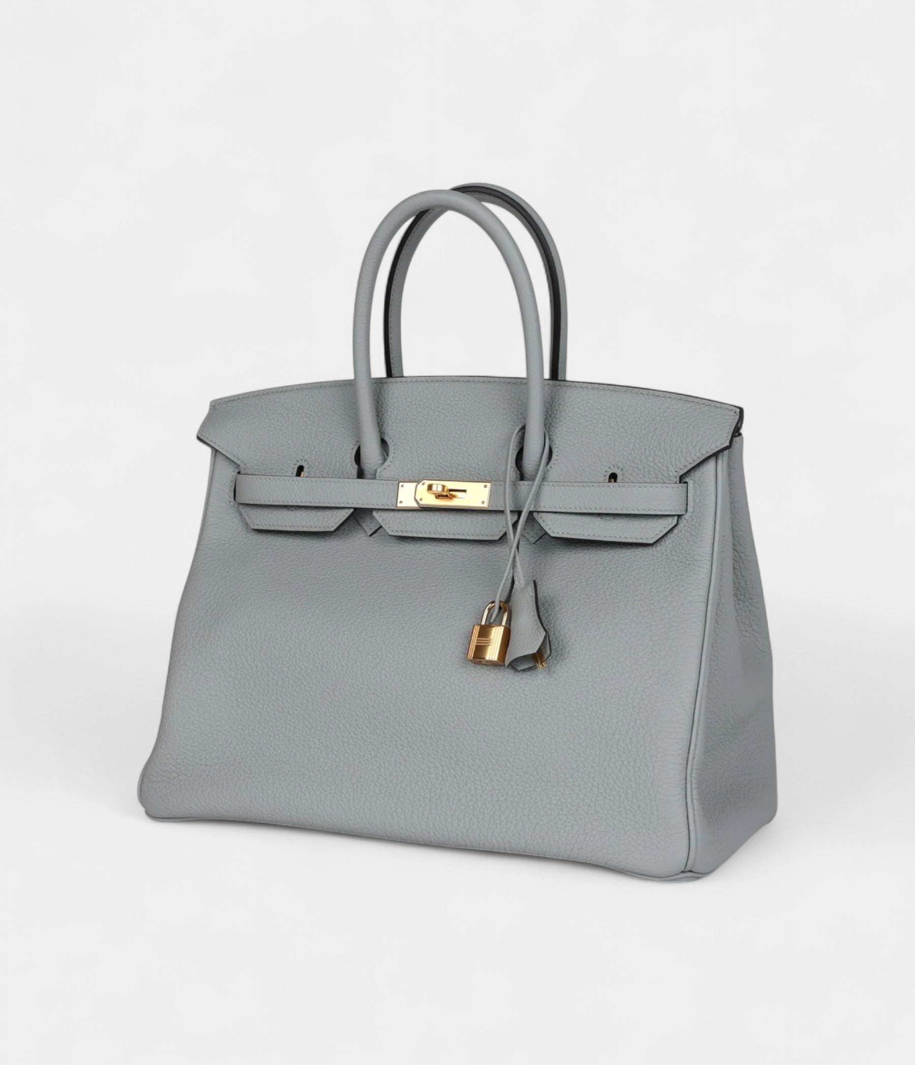 HM BK 35 Bleu Glacier Togo Gold Hardware