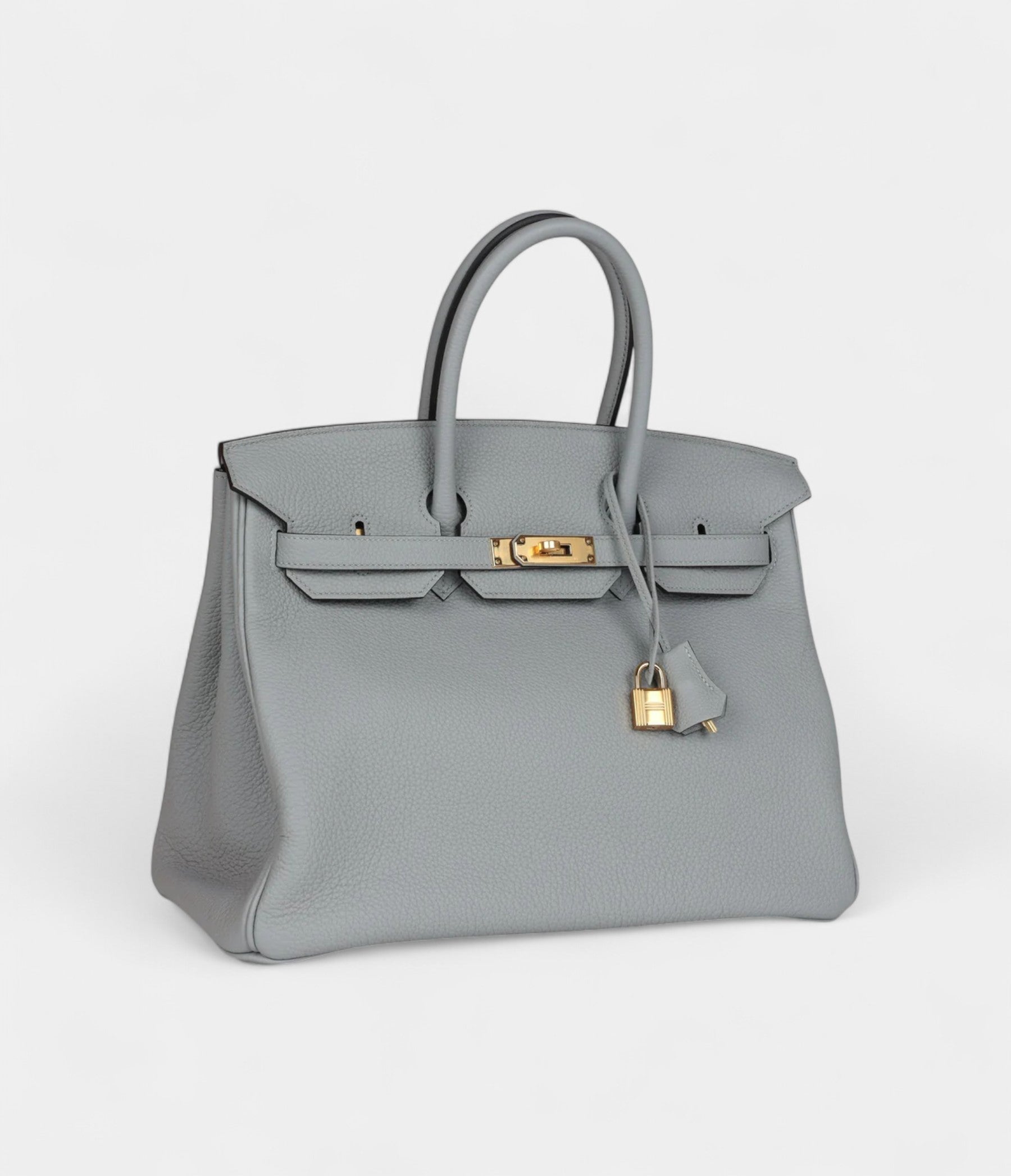 HM BK 35 Bleu Glacier Togo Gold Hardware