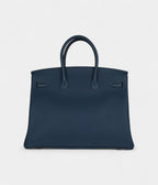 HM BK 35 Bleu De Prusse Togo Gold Hardware