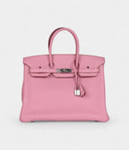 HM BK 35 Bubblegum Togo Palladium Hardware