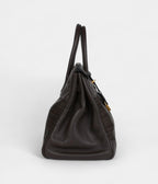 HM BK 35 Chocolate Clemence and Crinoline Gold Hardware