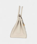 HM BK 35 Craie Togo Gold Hardware