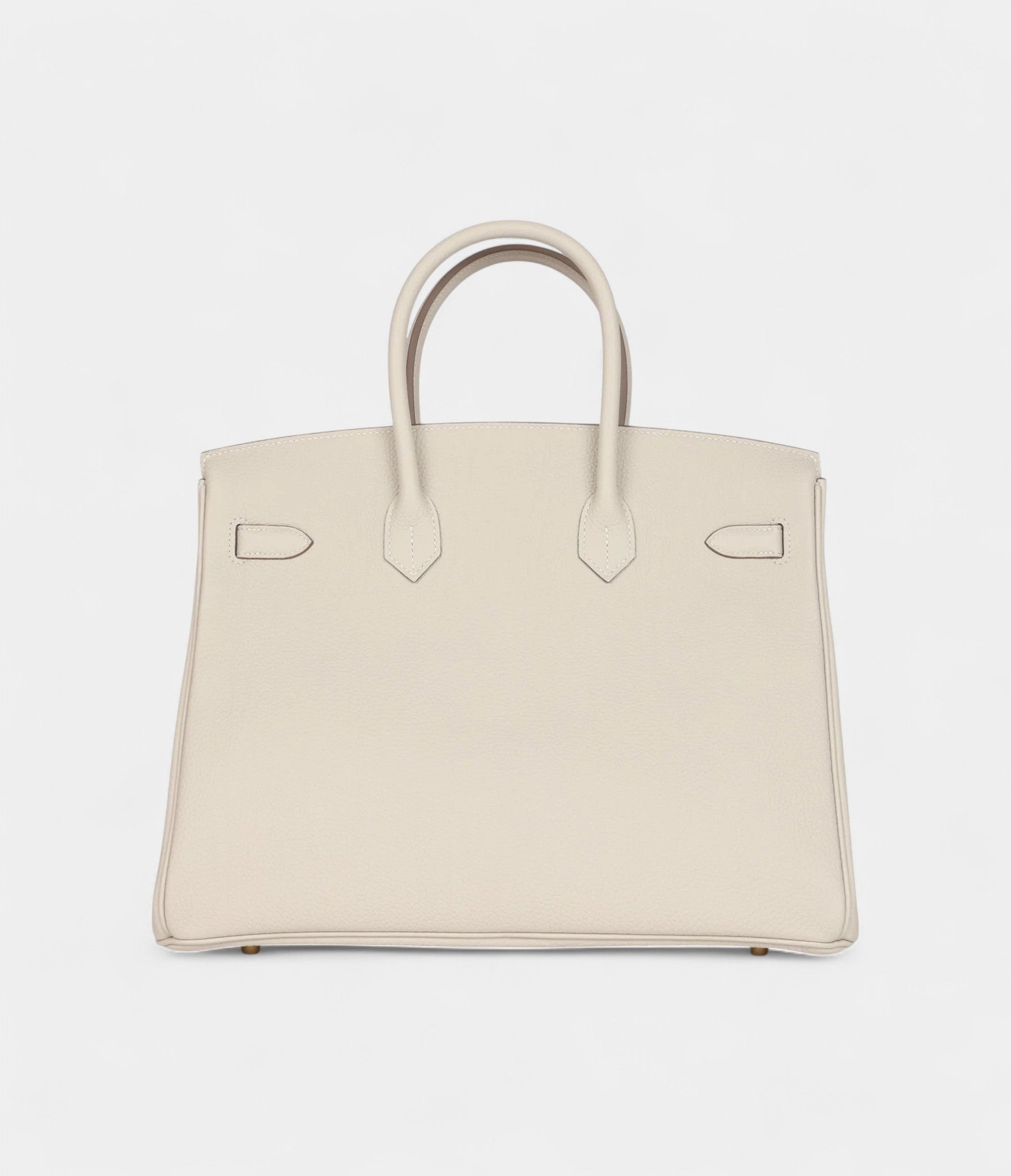 HM BK 35 Craie Togo Gold Hardware