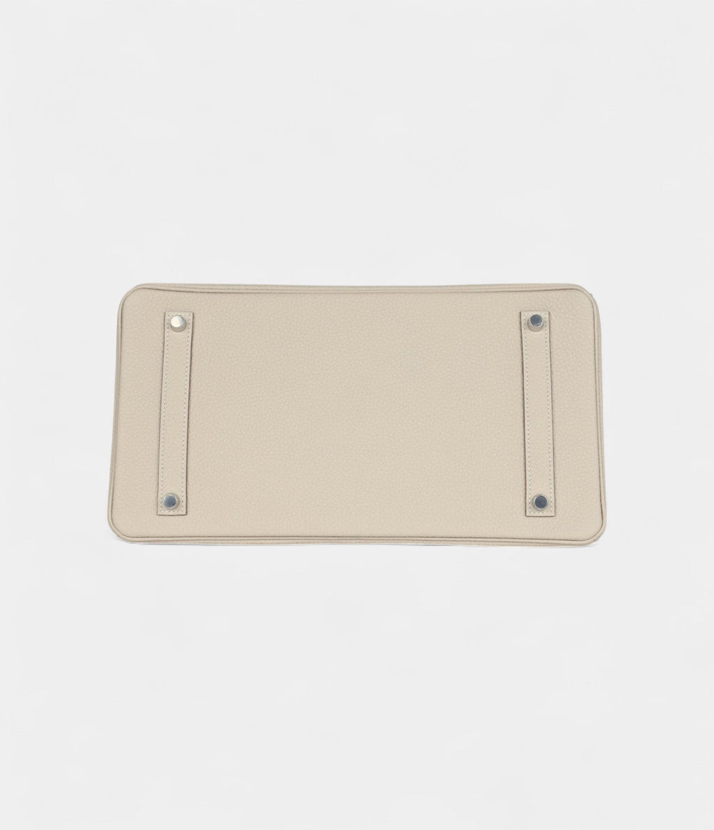 HM BK 35 Craie Togo Palladium Hardware