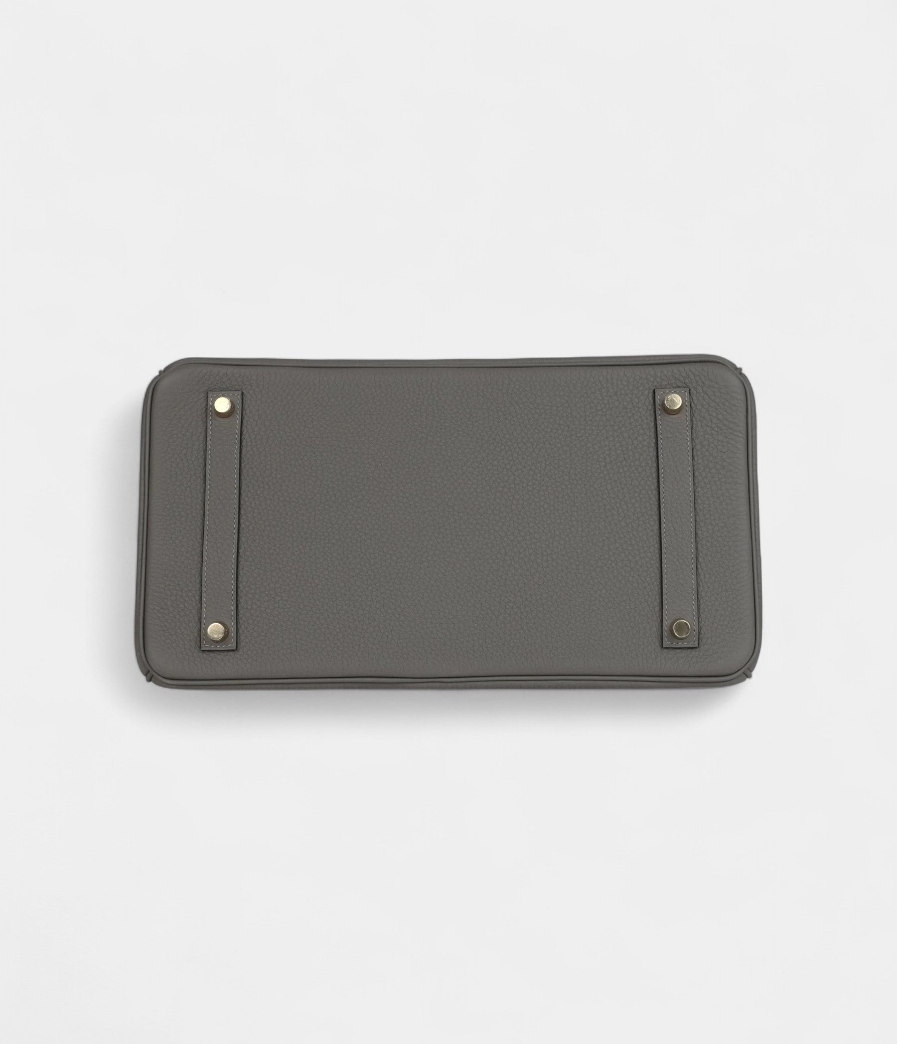 HM BK 35 Dark Gris Meyer Togo Permabrass Hardware