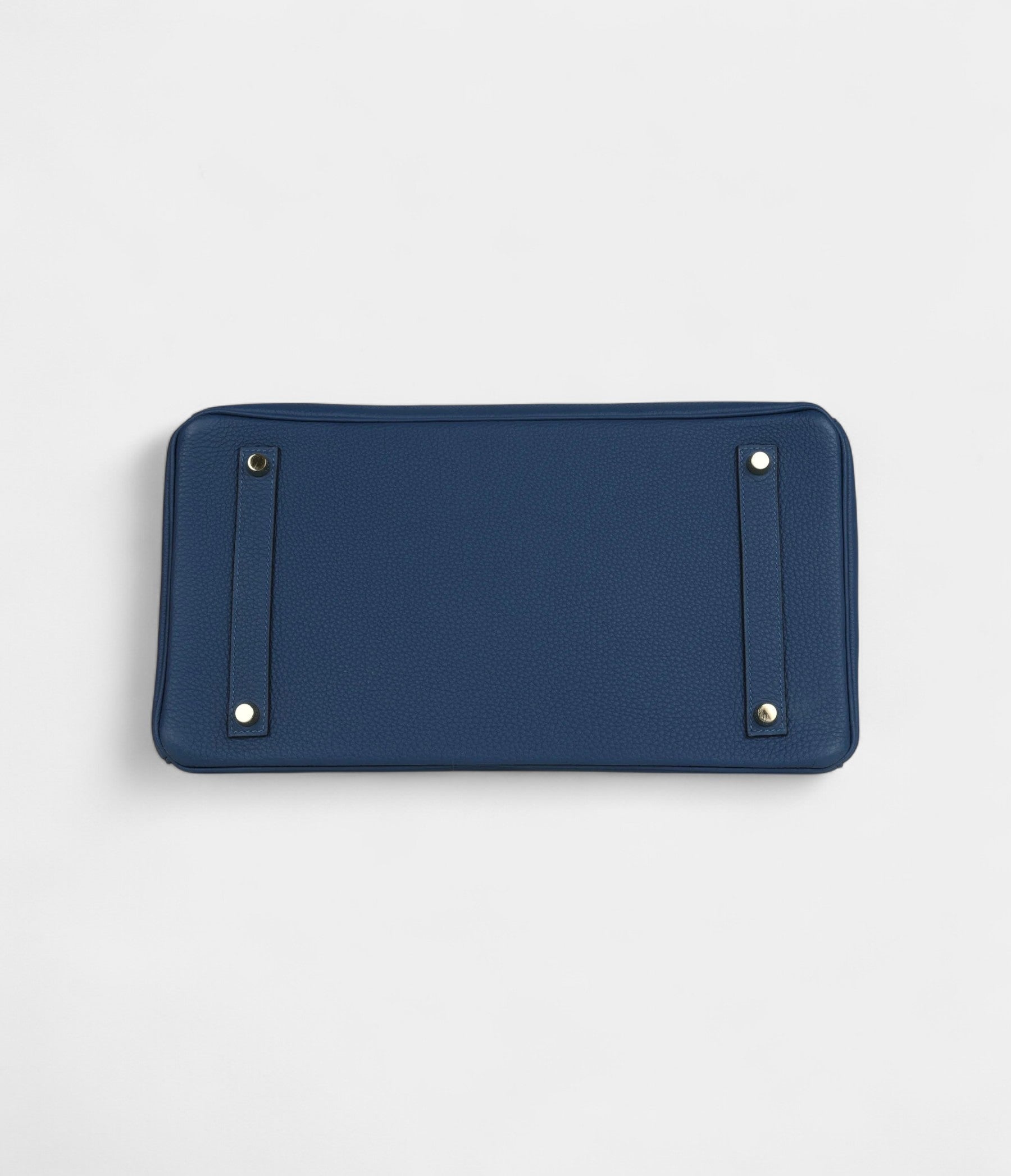 HM BK 35 Deep Blue Togo Gold Hardware