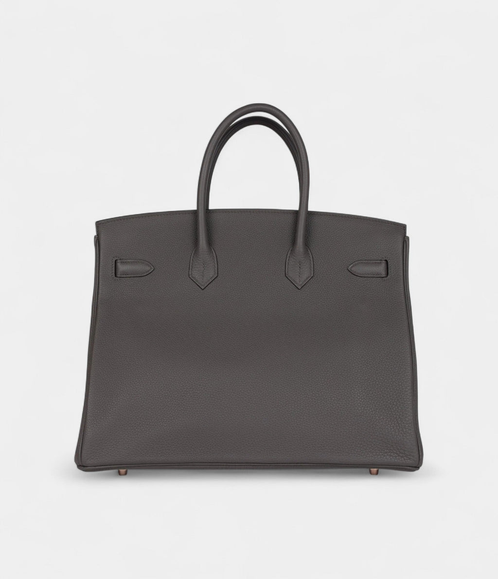 HM BK 35 Etain Togo Rose Gold Hardware