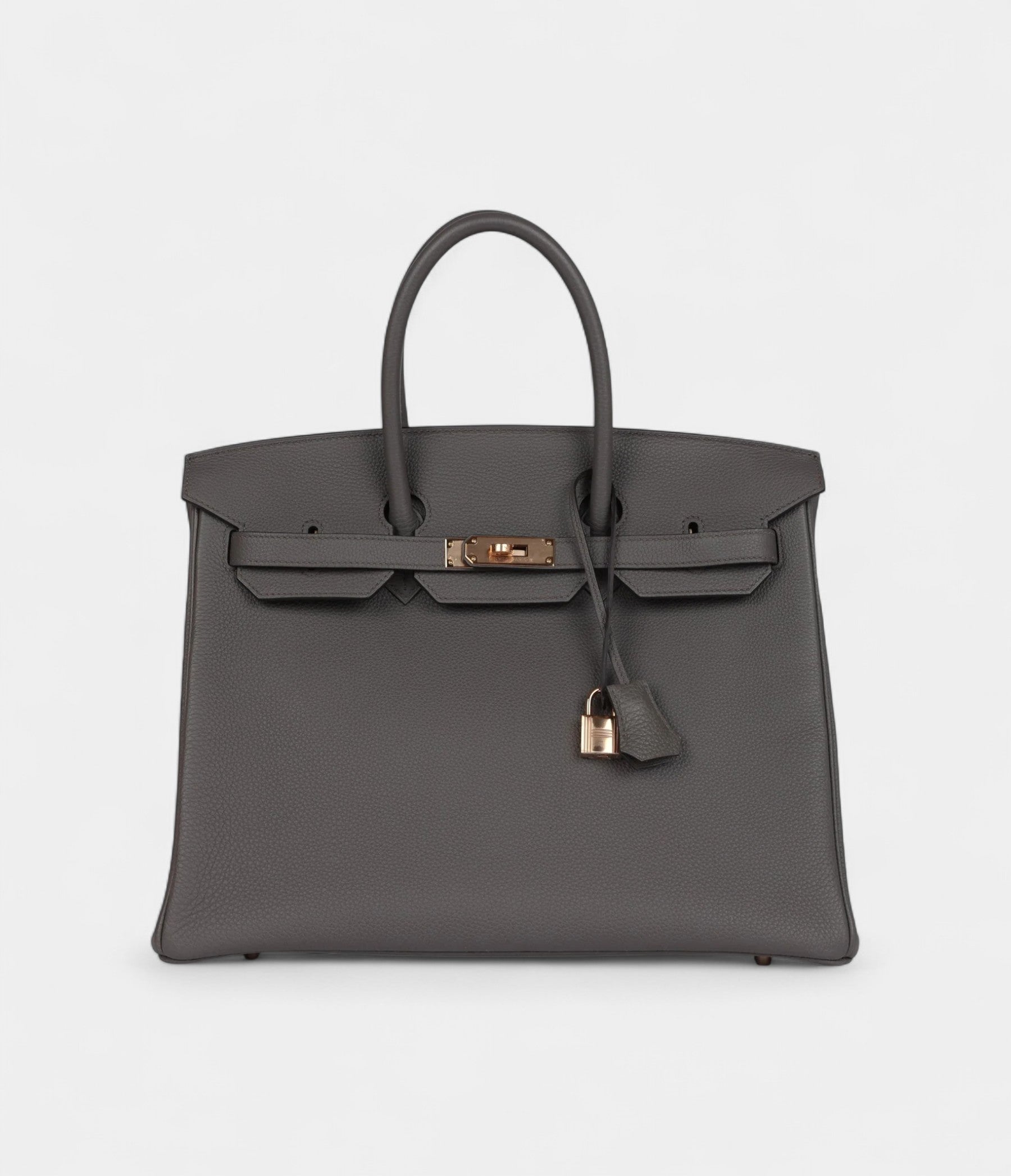 HM BK 35 Etain Togo Rose Gold Hardware