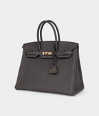 HM BK 35 Etain Togo Rose Gold Hardware