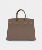 HM BK 35 Etoupe Togo Palladium Hardware