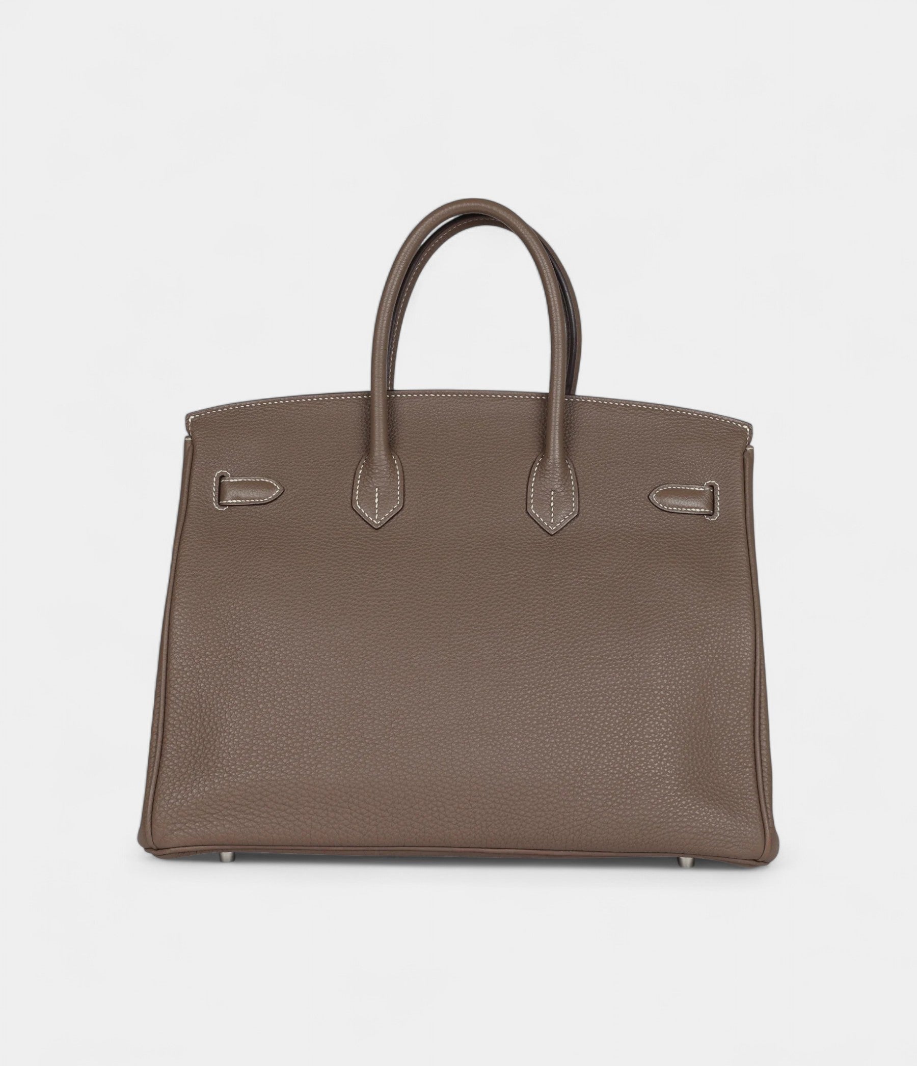 HM BK 35 Etoupe Togo Palladium Hardware