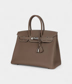 HM BK 35 Etoupe Togo Palladium Hardware
